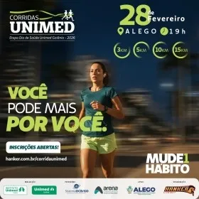 Corridas Unimed – Dia de Saúde Unimed Goiânia 2026