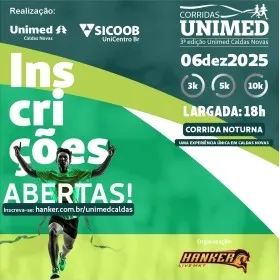 Corridas Unimed - Etapa Unimed Caldas Novas- 2025