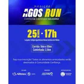 3ª Corrida e Caminhada AGOS Run