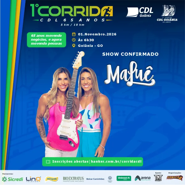 1º CORRIDA CDL GOIÂNIA