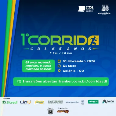 1º CORRIDA CDL GOIÂNIA