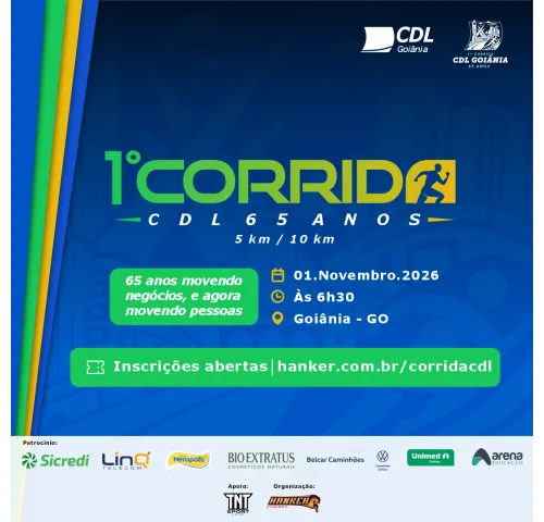 1º CORRIDA CDL GOIÂNIA