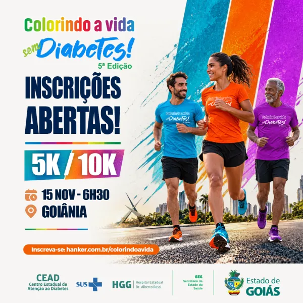5ª edição Colorindo a Vida Sem Diabetes