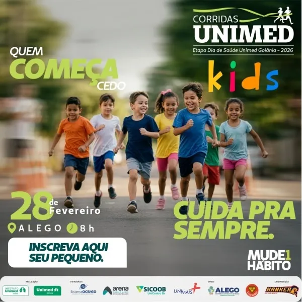 Corrida Infantil Unimed Goiânia - 2026