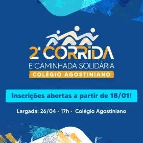 2ª Corrida e Caminhada Solidária Agostiniano