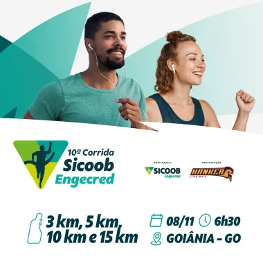 10ª Corrida Sicoob Engecred 