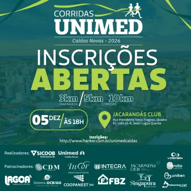 Corridas Unimed - Etapa Unimed Caldas Novas- 2026